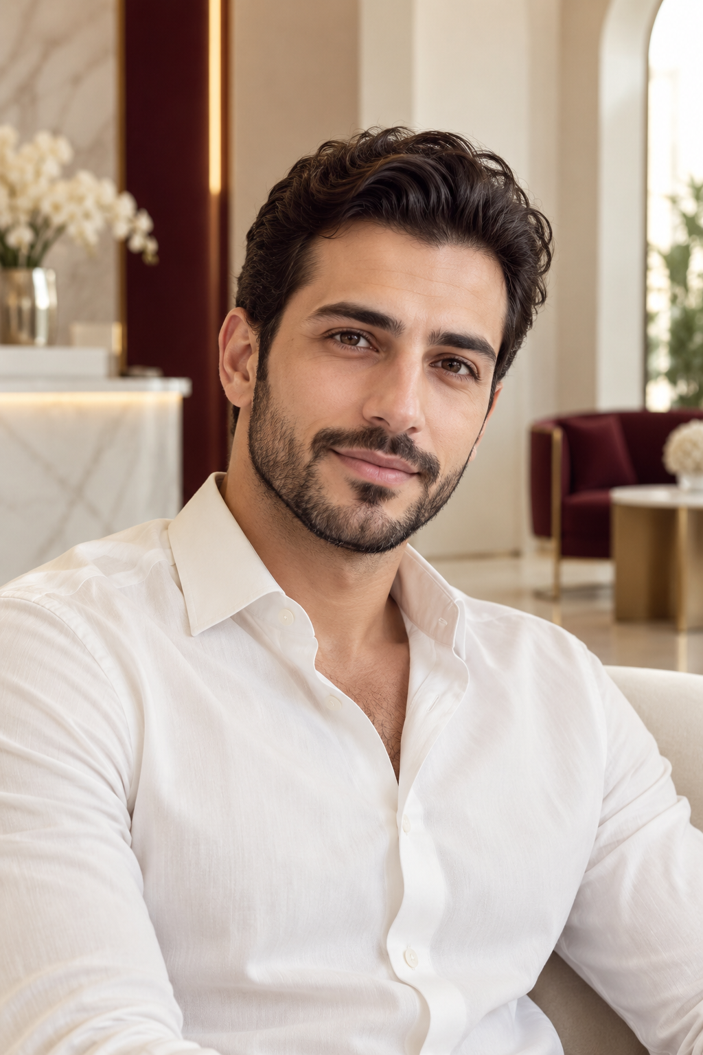 صورة تعبيرية عن خدمات زراعة الشعر في تاج كلينك